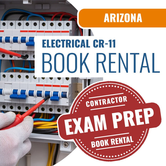 Arizona Electrical Residential / Commercial Contractor (CR-11) - Books & Courses Rental Package