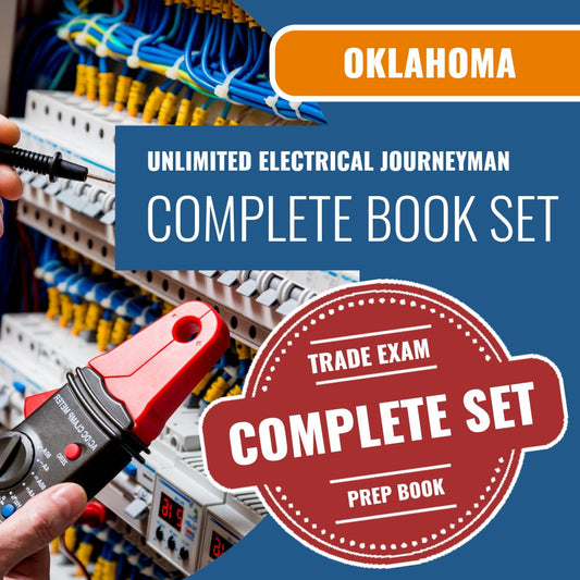 Oklahoma Unlimited Electrical Journeyman Contractor Exam Book Package