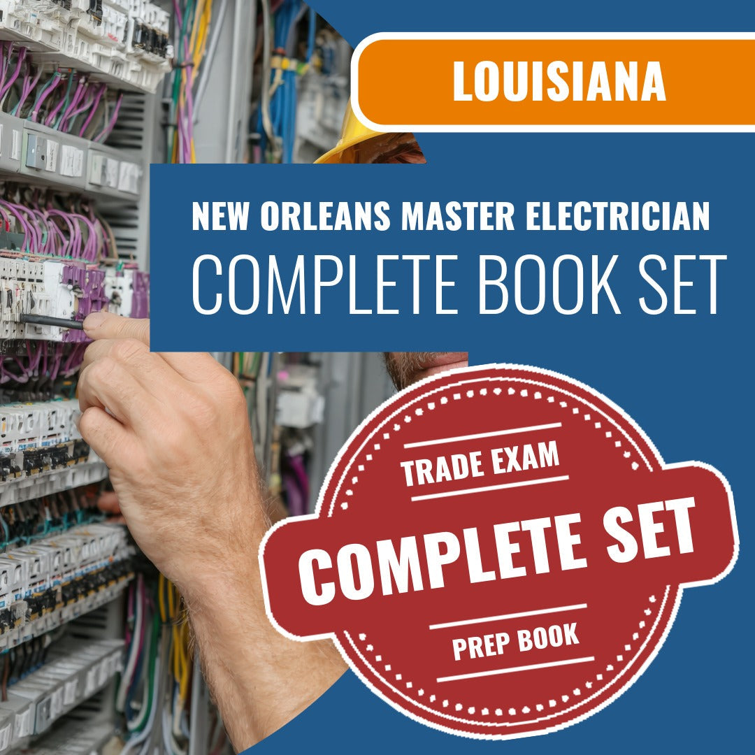 New Orleans Louisiana Master Electrician (ICC - G16-N) Exam Book Package