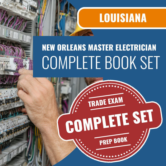New Orleans Louisiana Master Electrician (ICC - G16-N) Exam Book Package