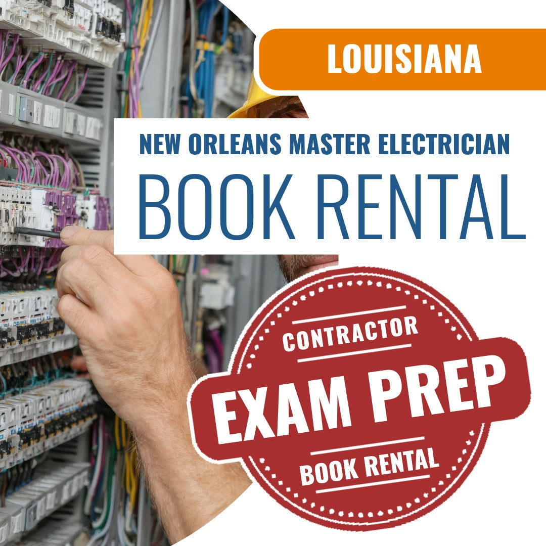New Orleans Louisiana Master Electrician (ICC - G16-N) Books & Courses Rental Package