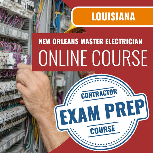 New Orleans Louisiana Master Electrician (ICC - G16-N) Exam - Online Exam Prep