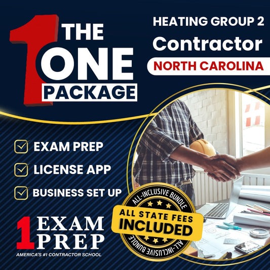 The 1 Package: All-Inclusive North Carolina Heating Group 2 Contractor Licensing & Business Setup