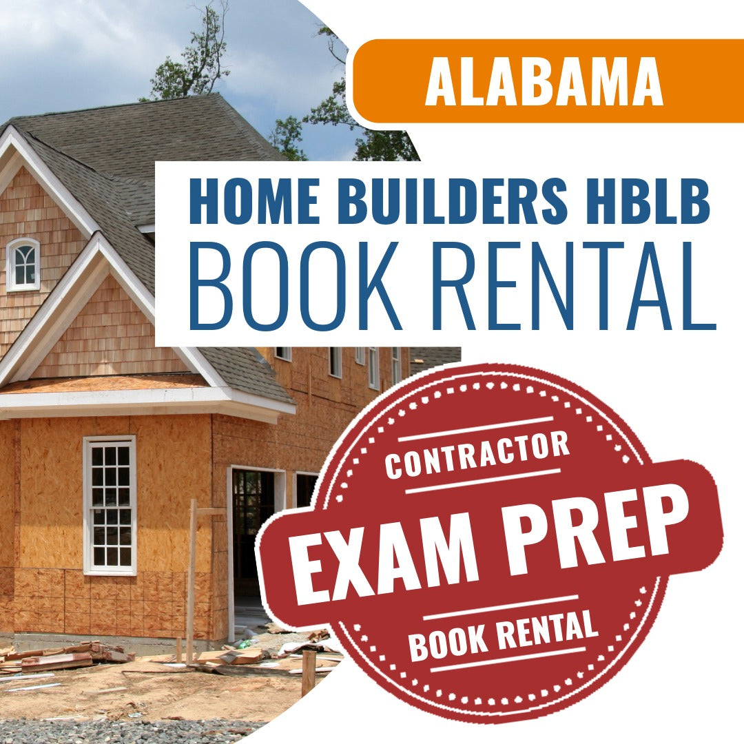 Alabama Home Builders HBLB Contractor - Book Rental Package
