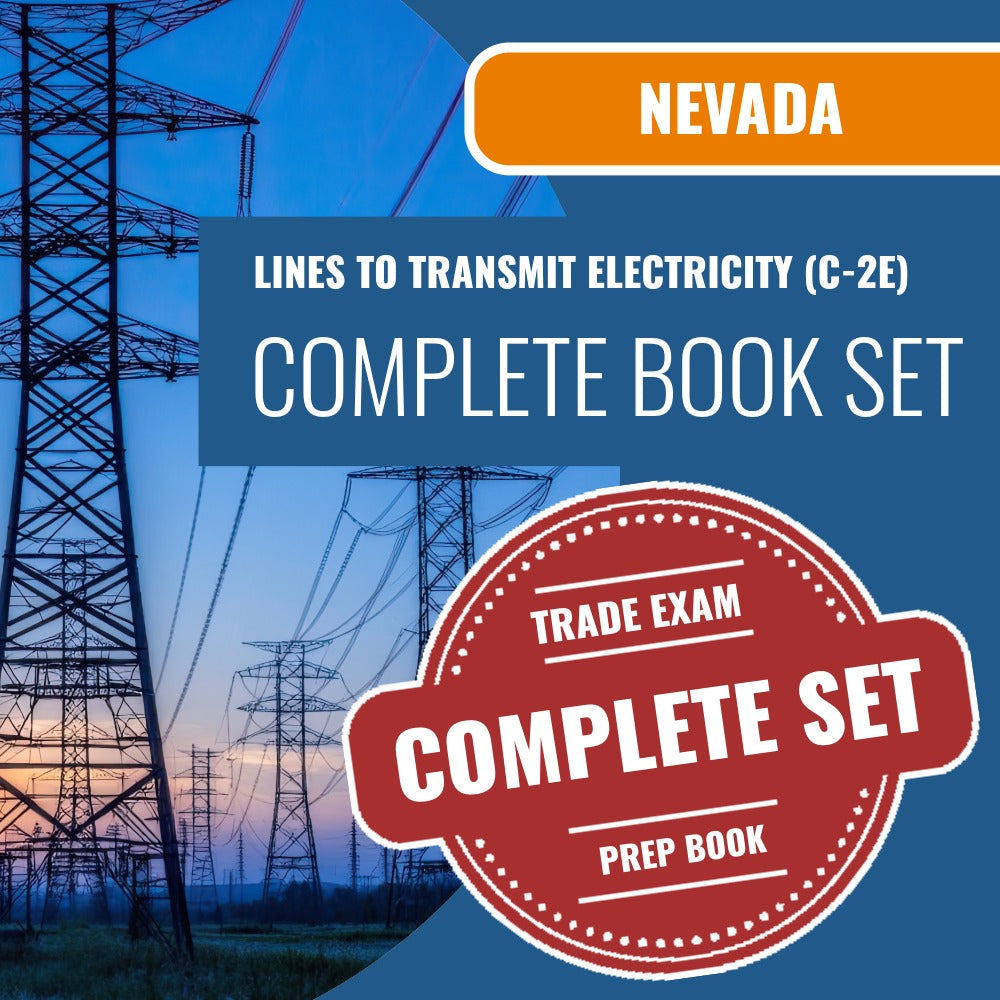 Nevada Lines to Transmit Electricity (C-2E) Exam Book Package