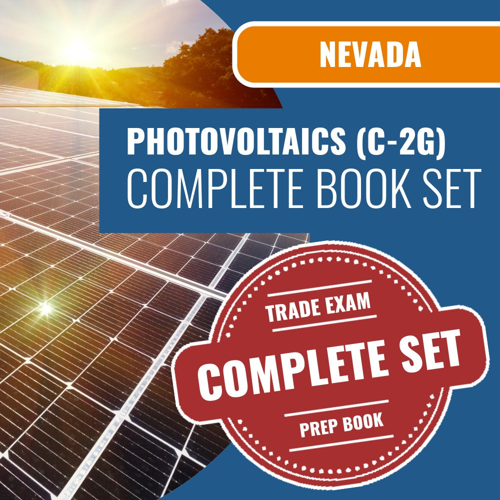 Nevada Photovoltaics Contractor (C-2G) Exam Book Package