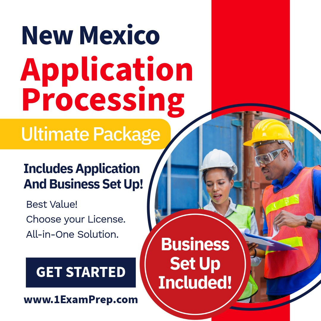 New Mexico Contractor Application Processing & Business Formation Ultimate Package