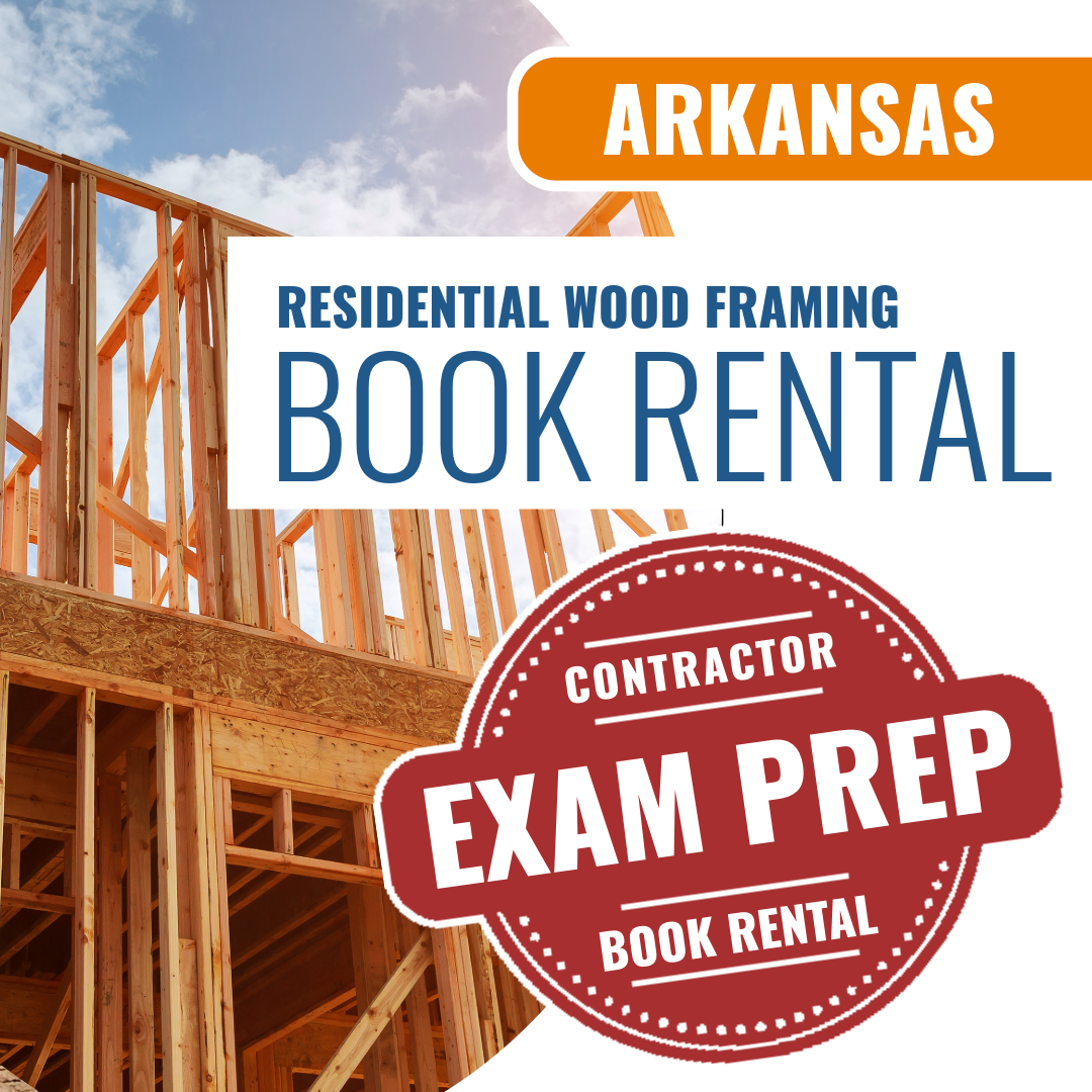 Arkansas Residential Wood Framing Contractor - Books & Courses Rental Package
