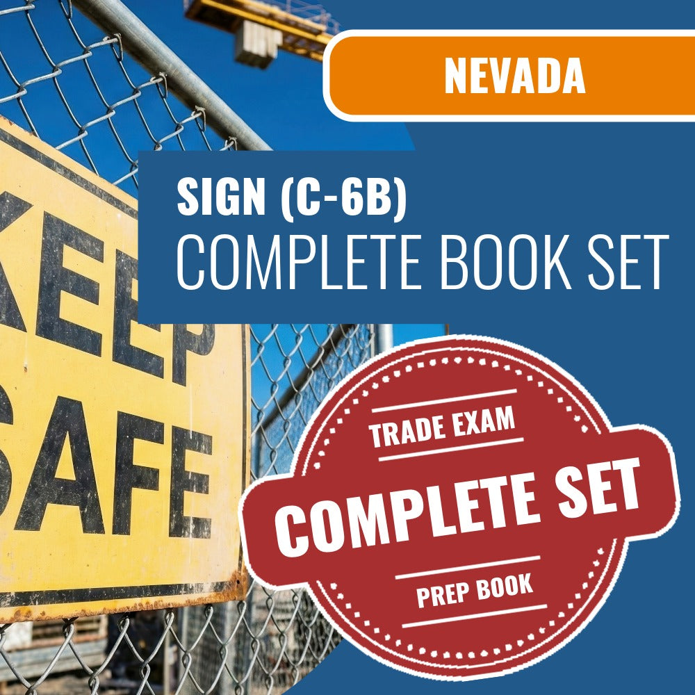 Nevada Sign Contractor (C-6B) Exam Book Package