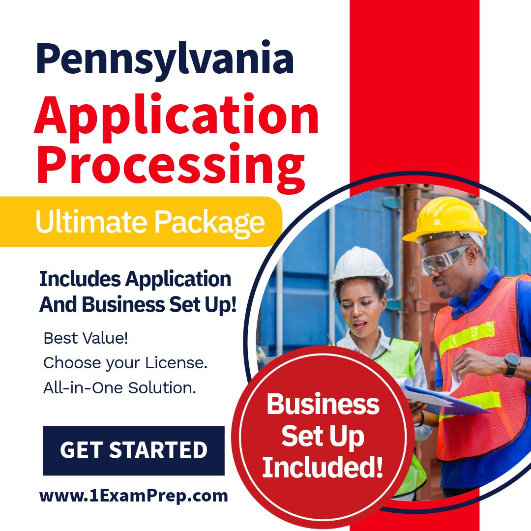 Pennsylvania Contractor Application Processing & Business Formation Ultimate Package