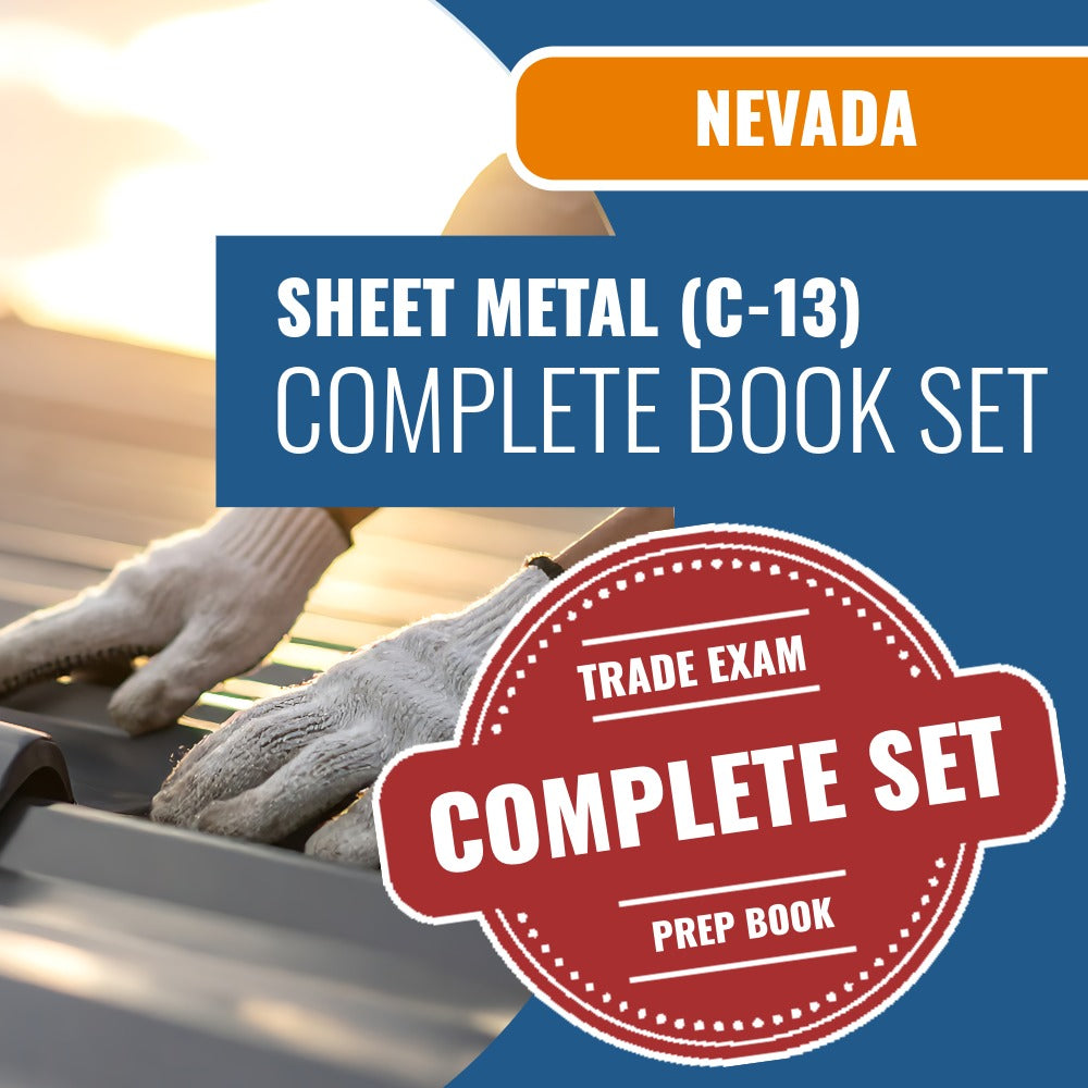 Nevada Sheet Metal Contractor (C-13) Exam Book Package