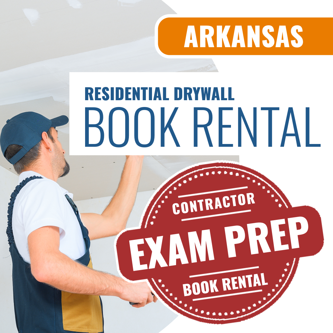 Arkansas Residential Drywall Contractor - Books & Courses Rental Package