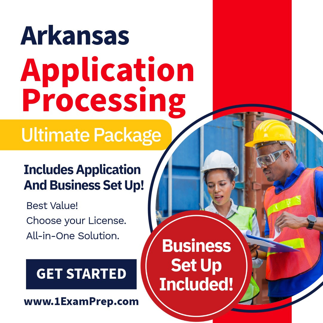 Arkansas Contractor Application Processing & Business Formation Ultimate Package