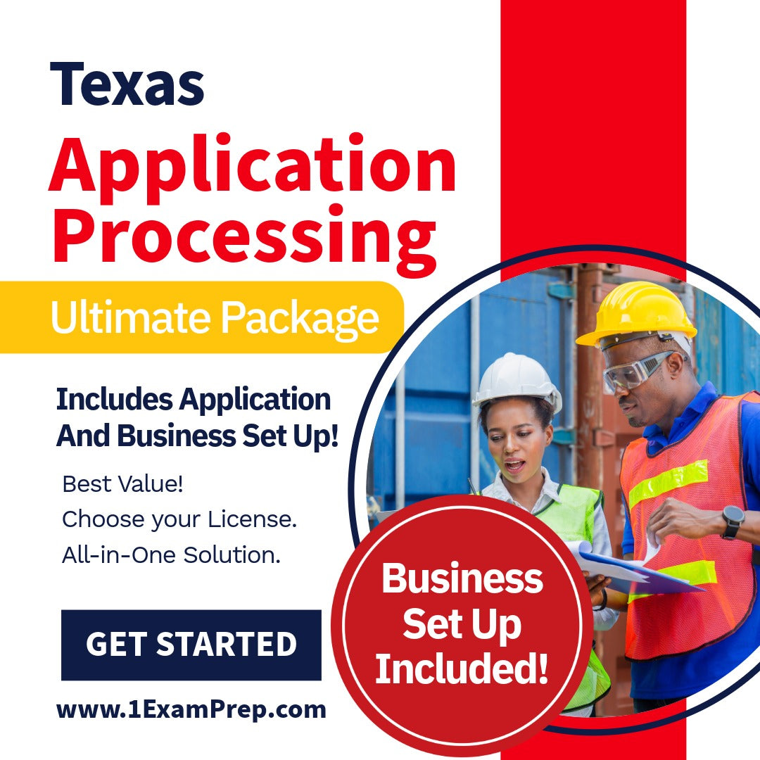 Texas Contractor Application Processing & Business Formation Ultimate Package