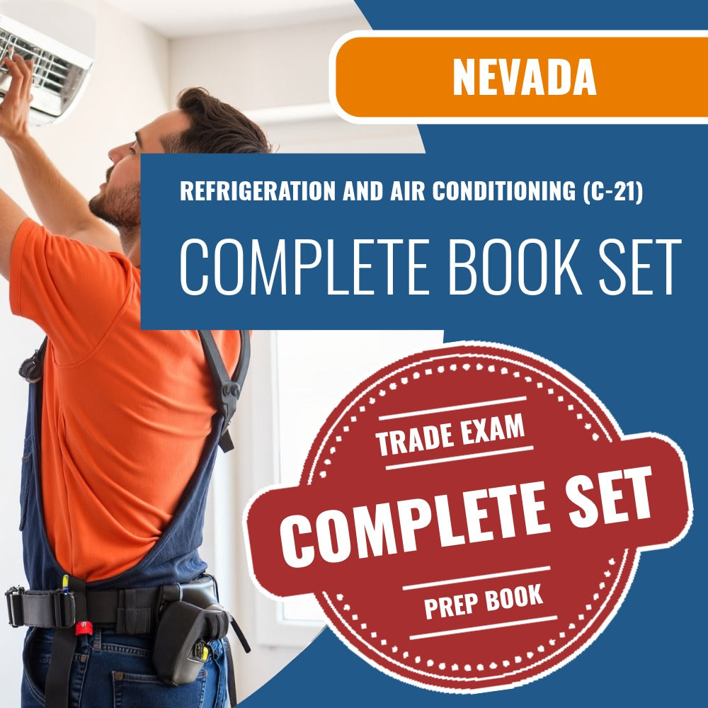 Nevada Refrigeration and Air Conditioning Contractor (C-21) Books Allowed into Exam Package