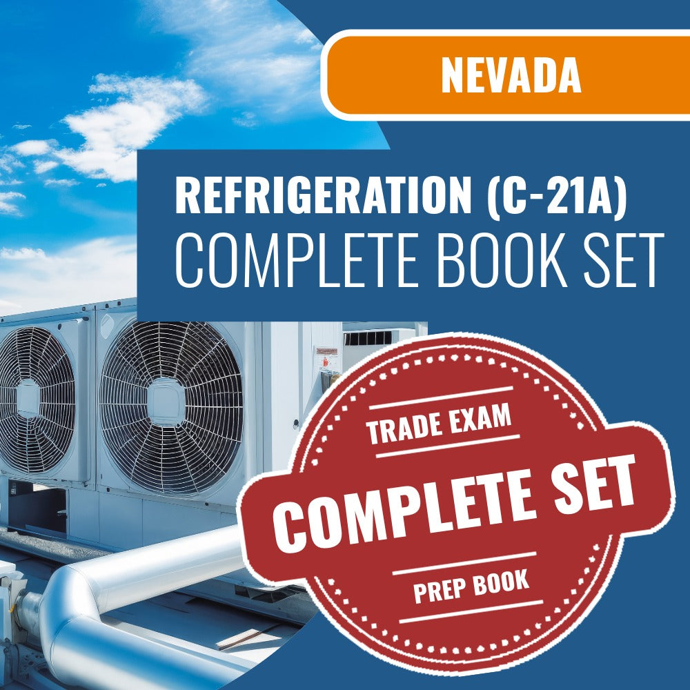 Nevada Refrigeration Contractor (C-21A) Exam Book Package