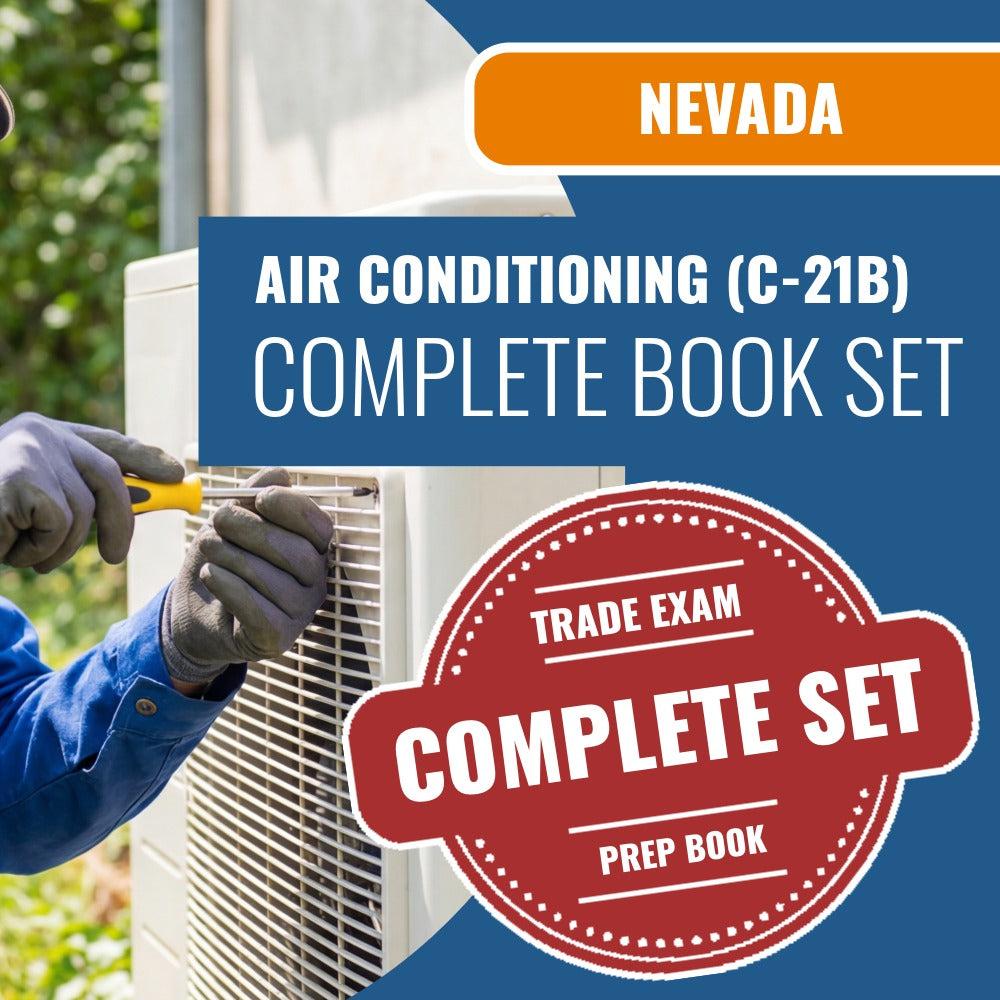 Nevada Air Conditioning Contractor (C-21B) Exam Book Package