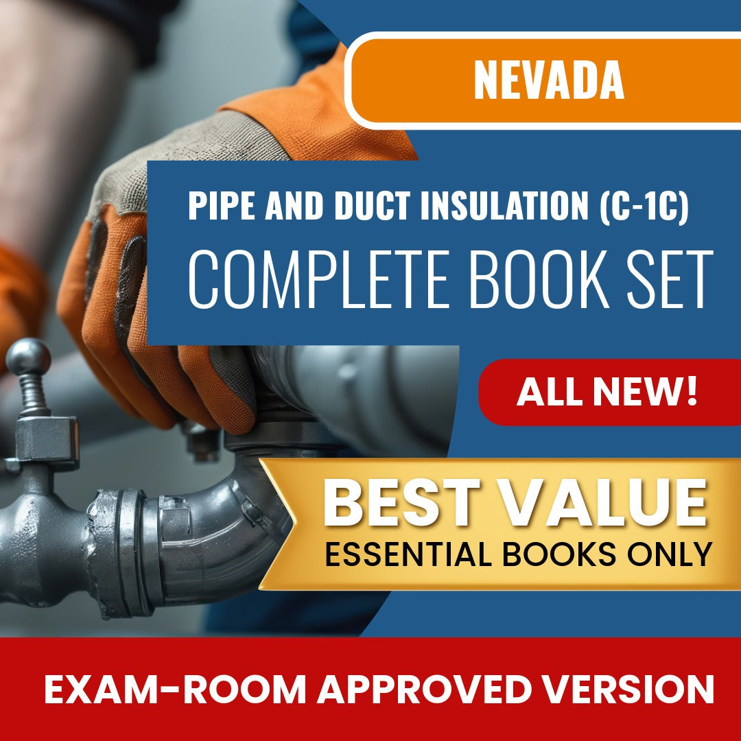 Nevada Pipe And Duct Insulation Contractor (C-1C) Books Allowed into Exam Package