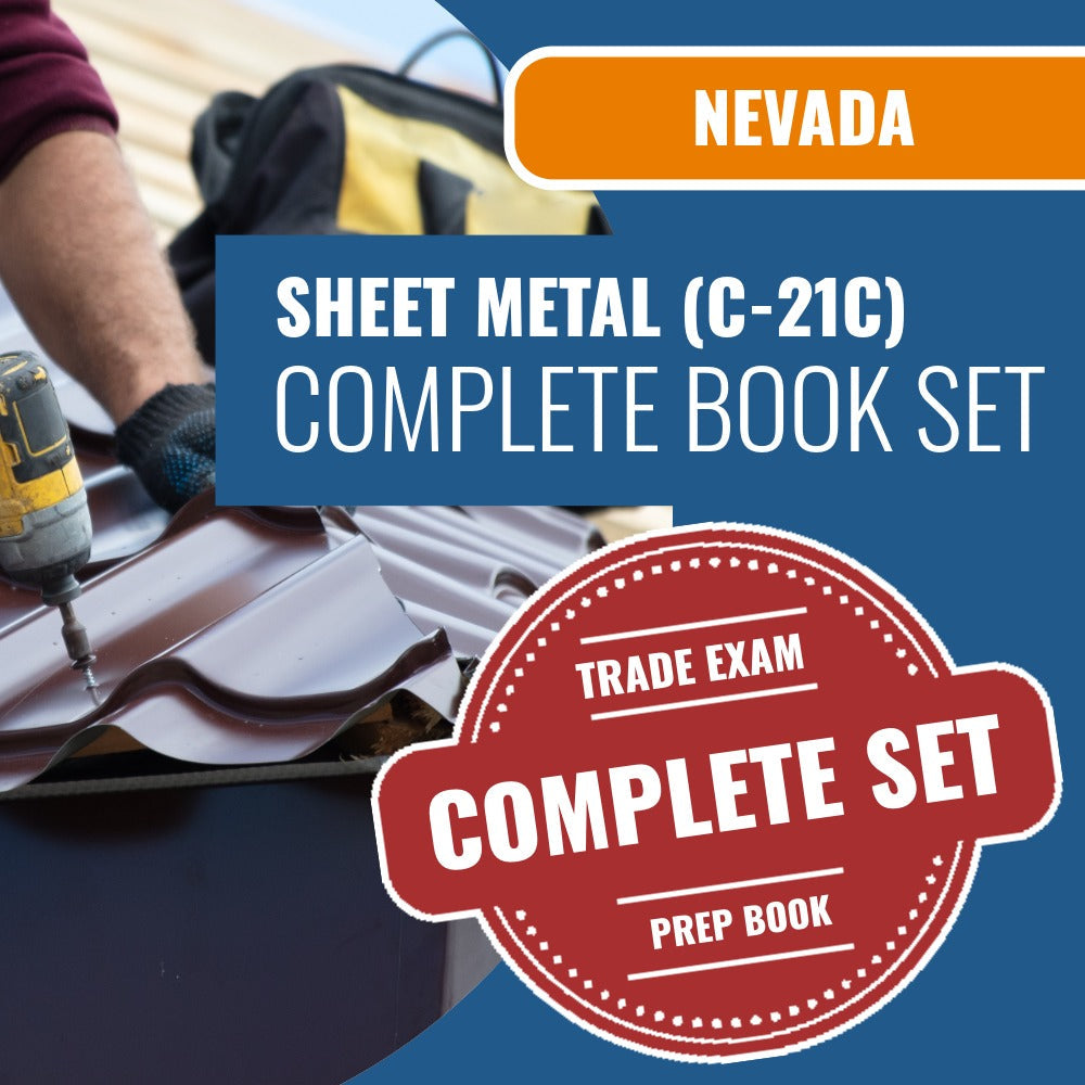 Nevada Sheet Metal Contractor (C-21C) Exam Book Package