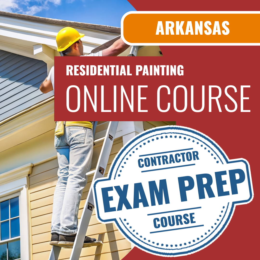 Arkansas Residential Painting, Wallcovering Contractor - Online Exam Prep