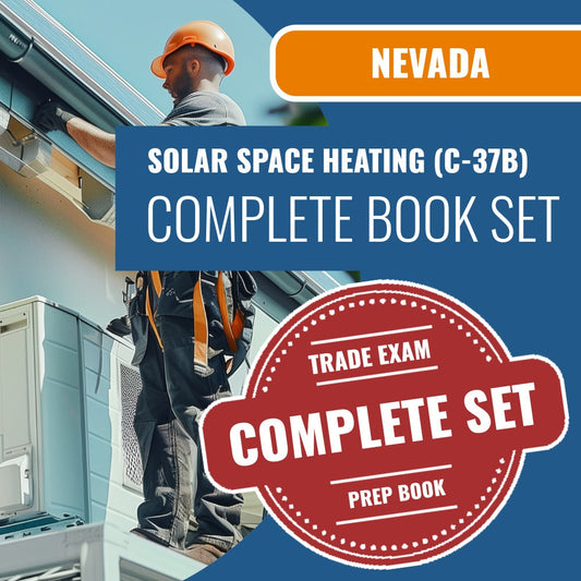 Nevada Solar Space Heating Contractor (C-37B) Exam Book Package