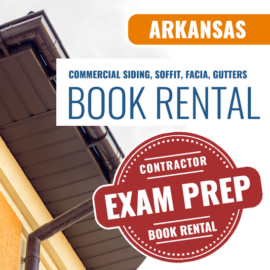 Arkansas Commercial Siding, Soffit, Facia, Gutters Contractor - Books & Courses Rental Package