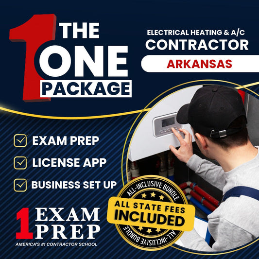 The 1 Package: All-Inclusive Arkansas Electrical Heating & A/C Installation Contractor Exam, Licensing & Business Setup Solution