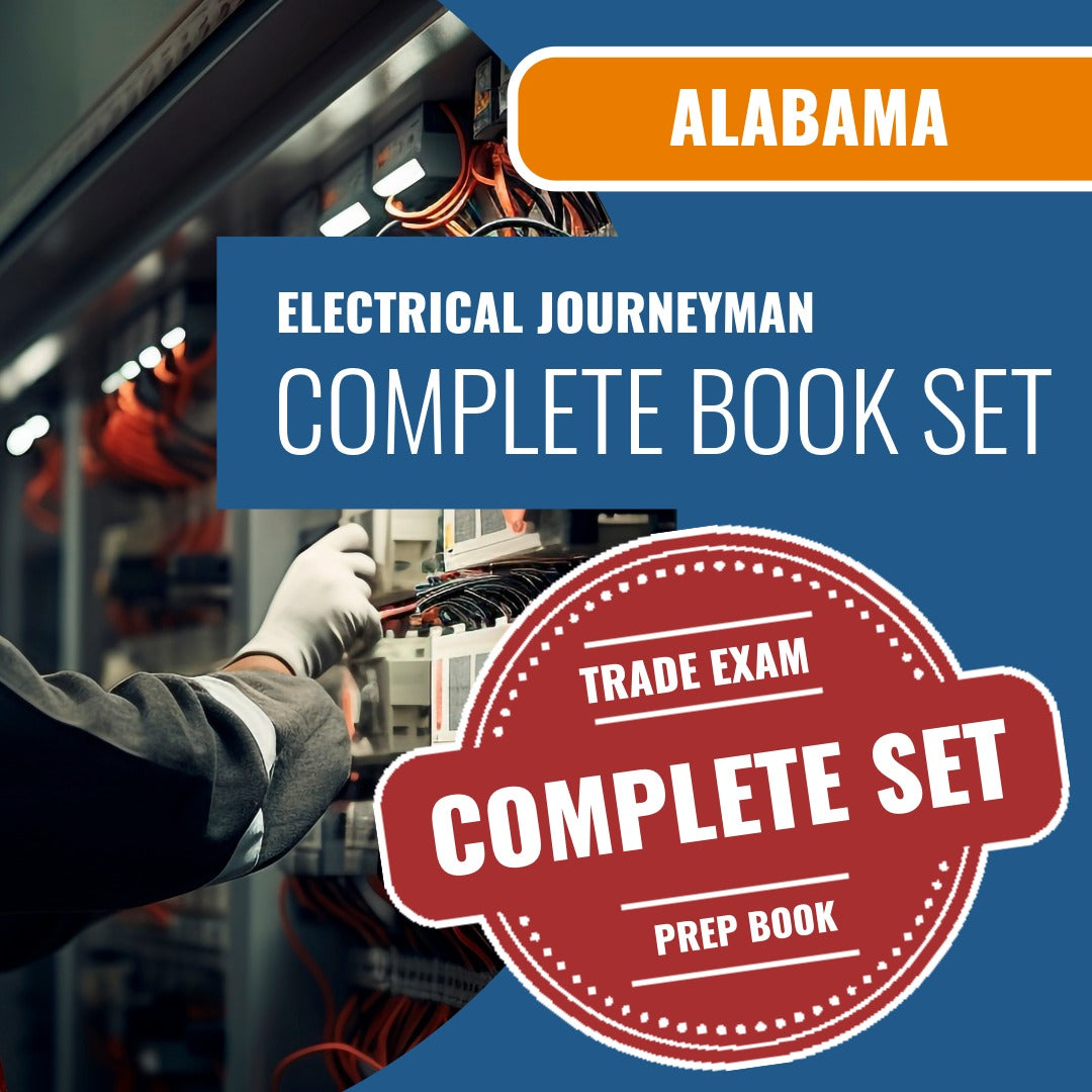 Alabama Electrical Journeyman Exam Book Package