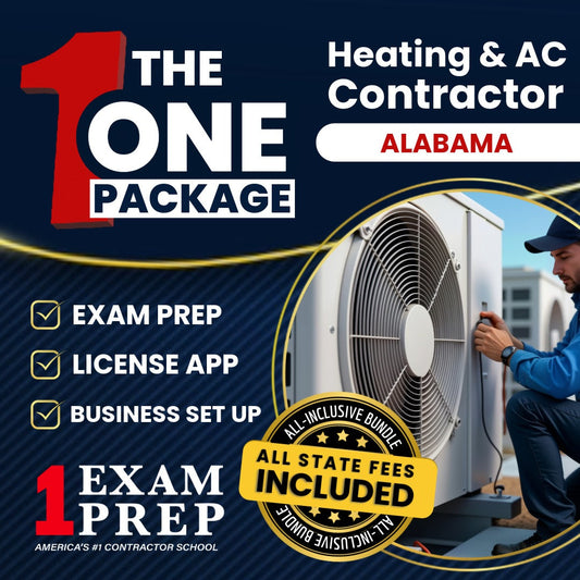 The 1 Package: All-Inclusive Alabama Heating and Air Conditioning Contractor Licensing & Business Setup