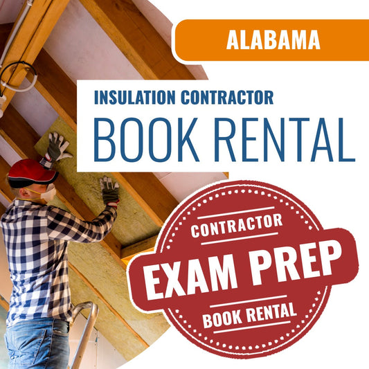 Alabama Insulation Contractor - Books & Courses Rental Package