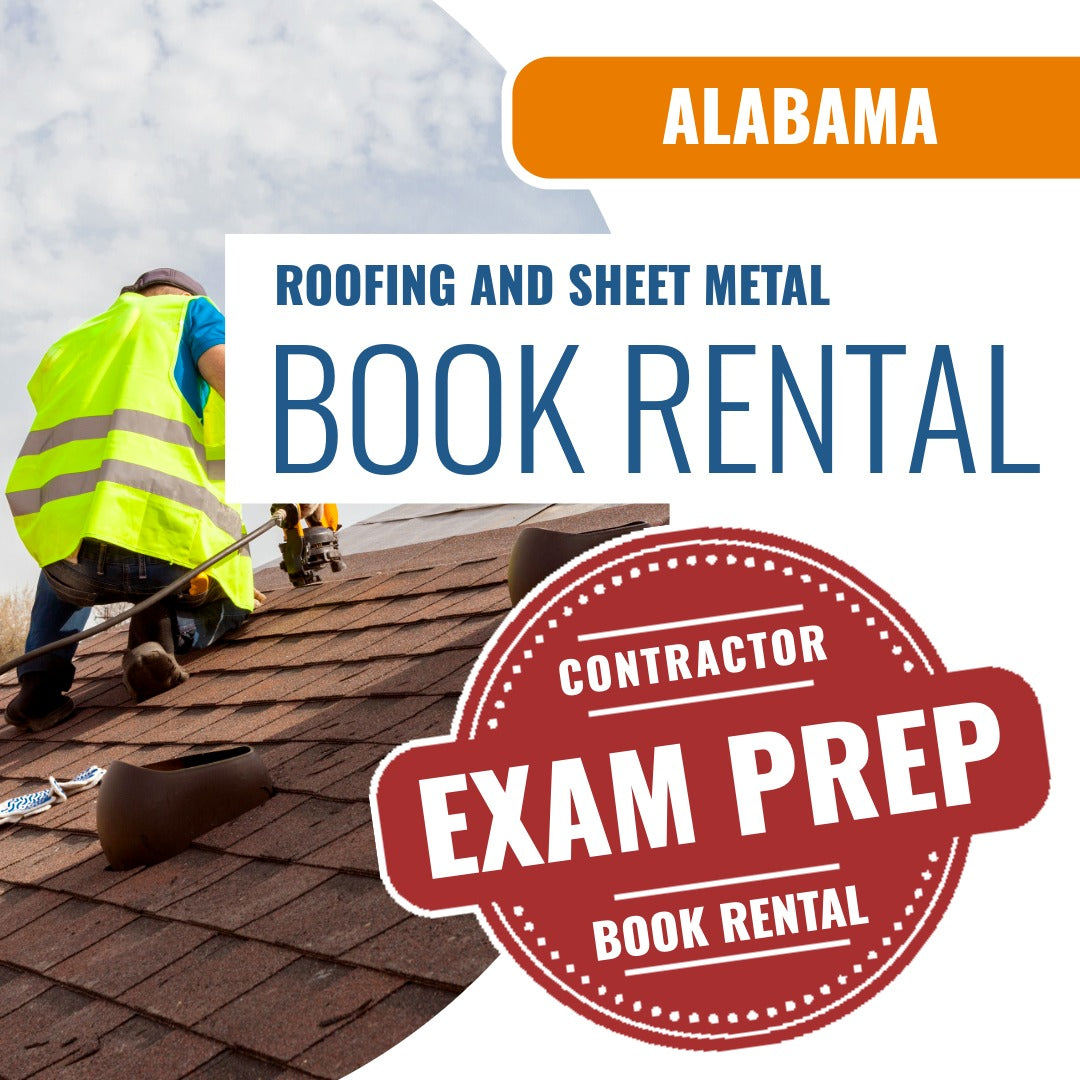 Alabama Roofing and Sheet Metal Contractor - Books & Courses Rental Package