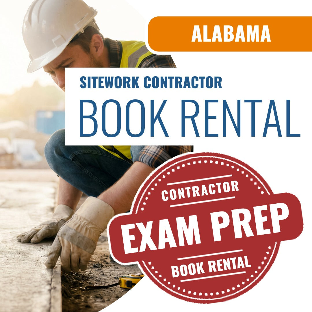 Alabama Sitework Contractor - Books & Courses Rental Package