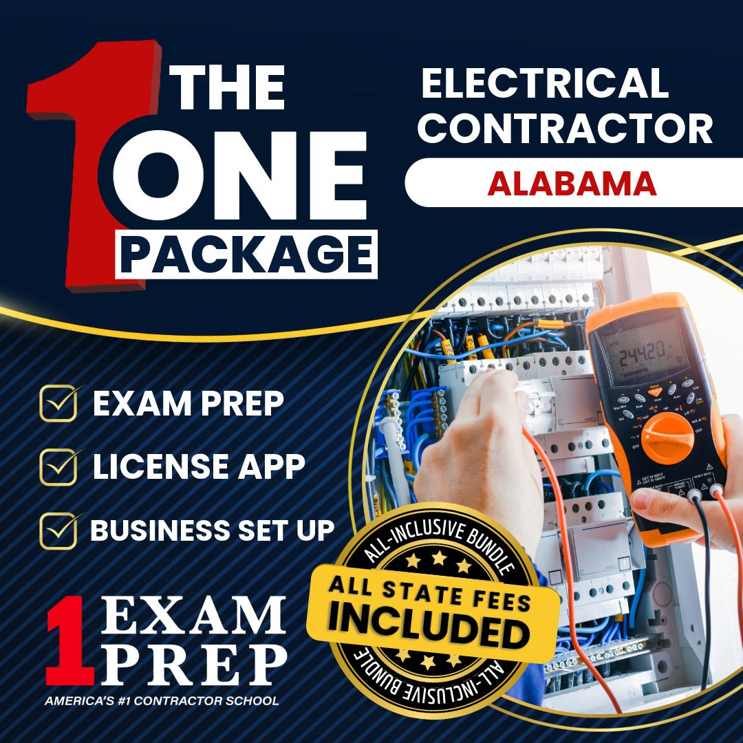 The 1 Package: All-Inclusive Alabama Electrical Contractor Exam, Licen ...
