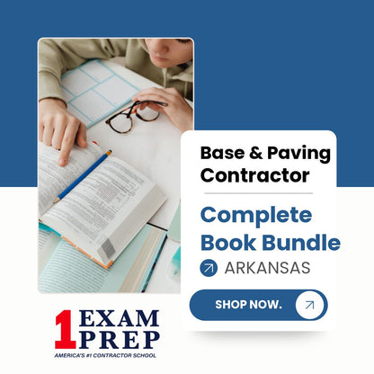 Arkansas Base & Paving Contractor Exam Complete Book Bundle