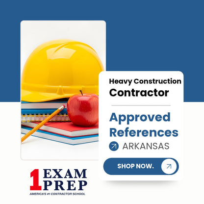 Arkansas Heavy Construction Contractor Exam Approved References