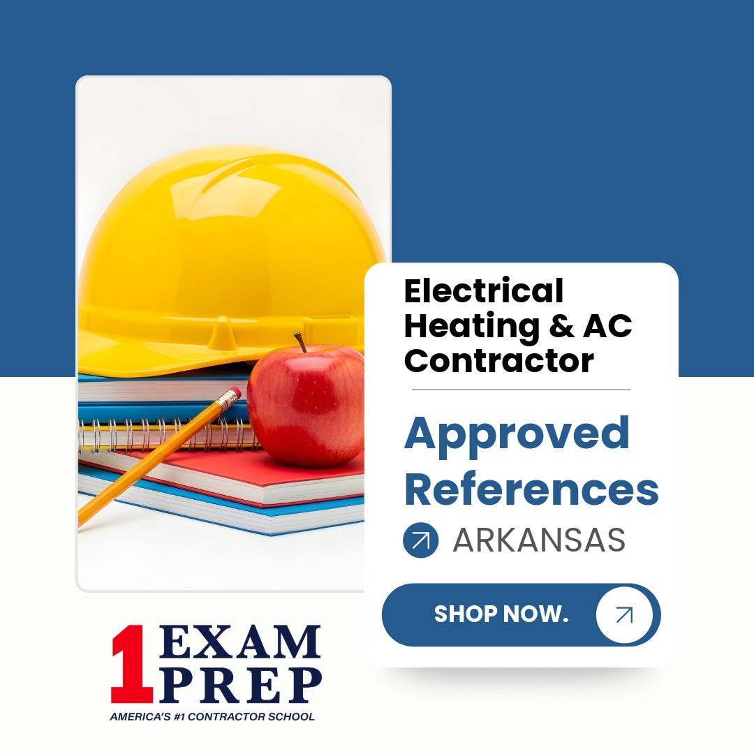 Arkansas Electrical Heating & AC Contractor Exam Approved References