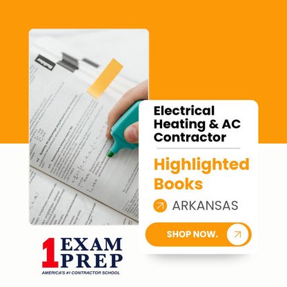 Arkansas Electrical Heating & AC Contractor Exam Highlighted Books