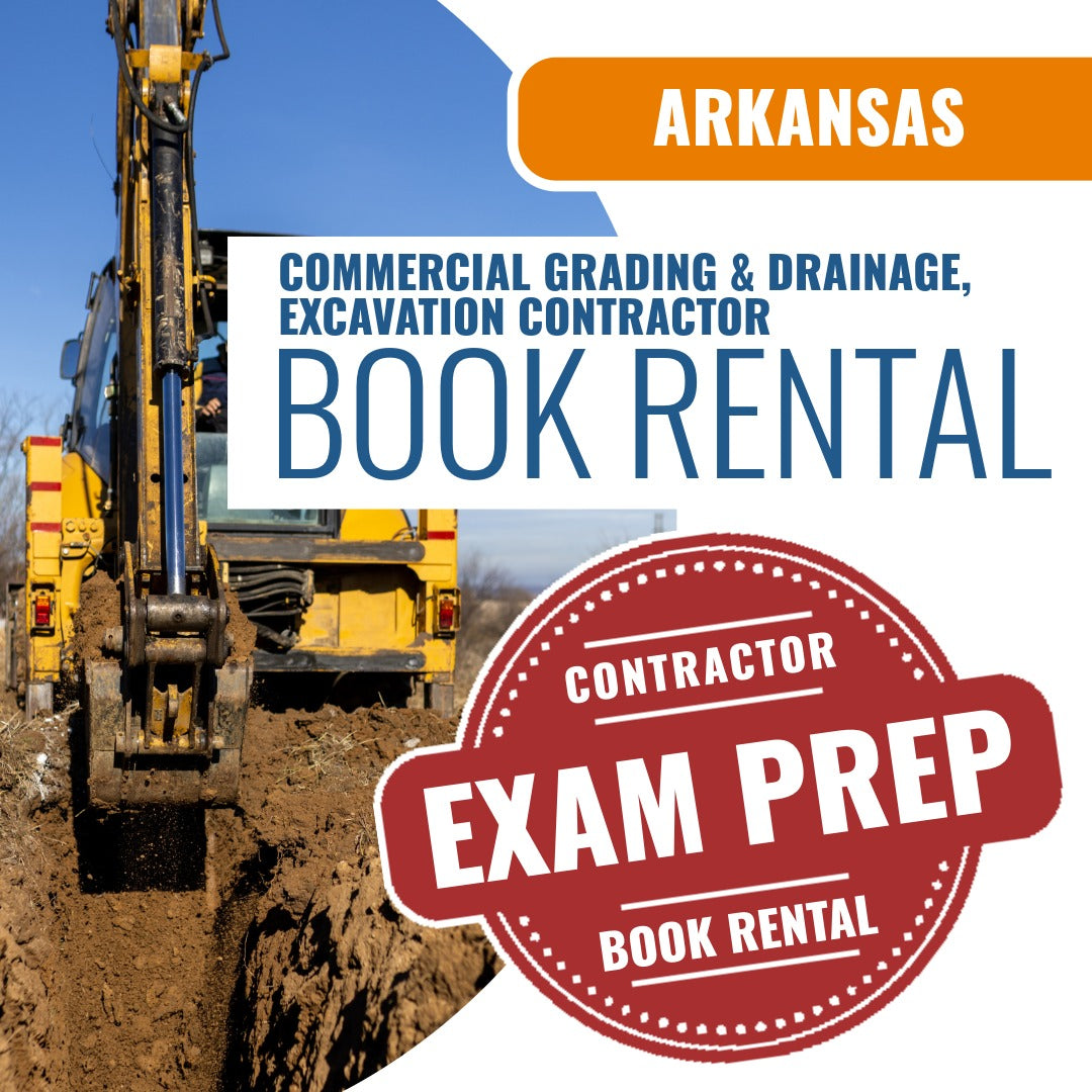 Arkansas Commercial Grading & Drainage, Excavation Contractor - Books & Courses Rental Package