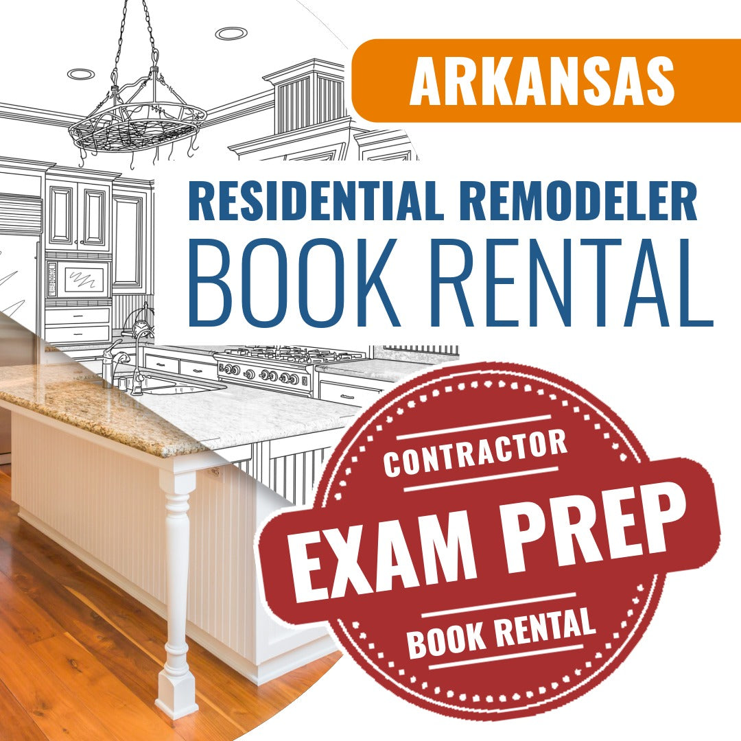 Arkansas Residential Remodeler Contractor - Books & Courses Rental Package