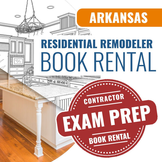 Arkansas Residential Remodeler Contractor - Books & Courses Rental Package