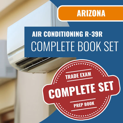 Arizona Air Conditioning and Refrigeration Residential Contractor (R-39R) Exam Book Package