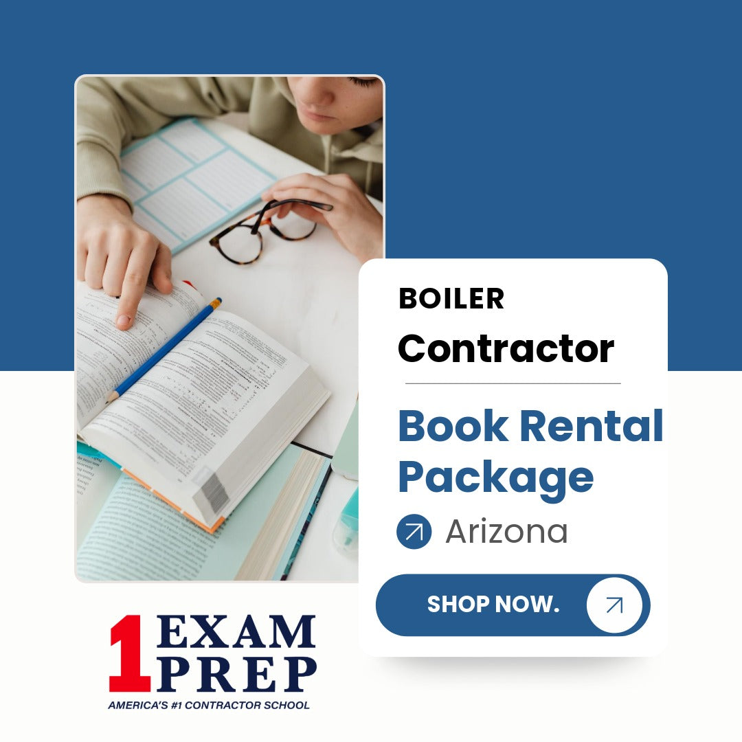 Arizona Boiler Contractor R-4R Book Rental Package