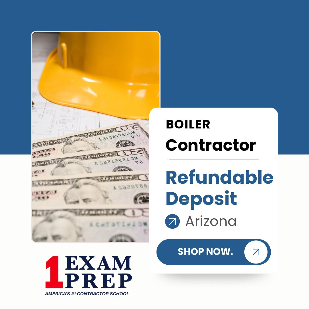 Arizona Boiler Contractor R-4R Refundable Deposit