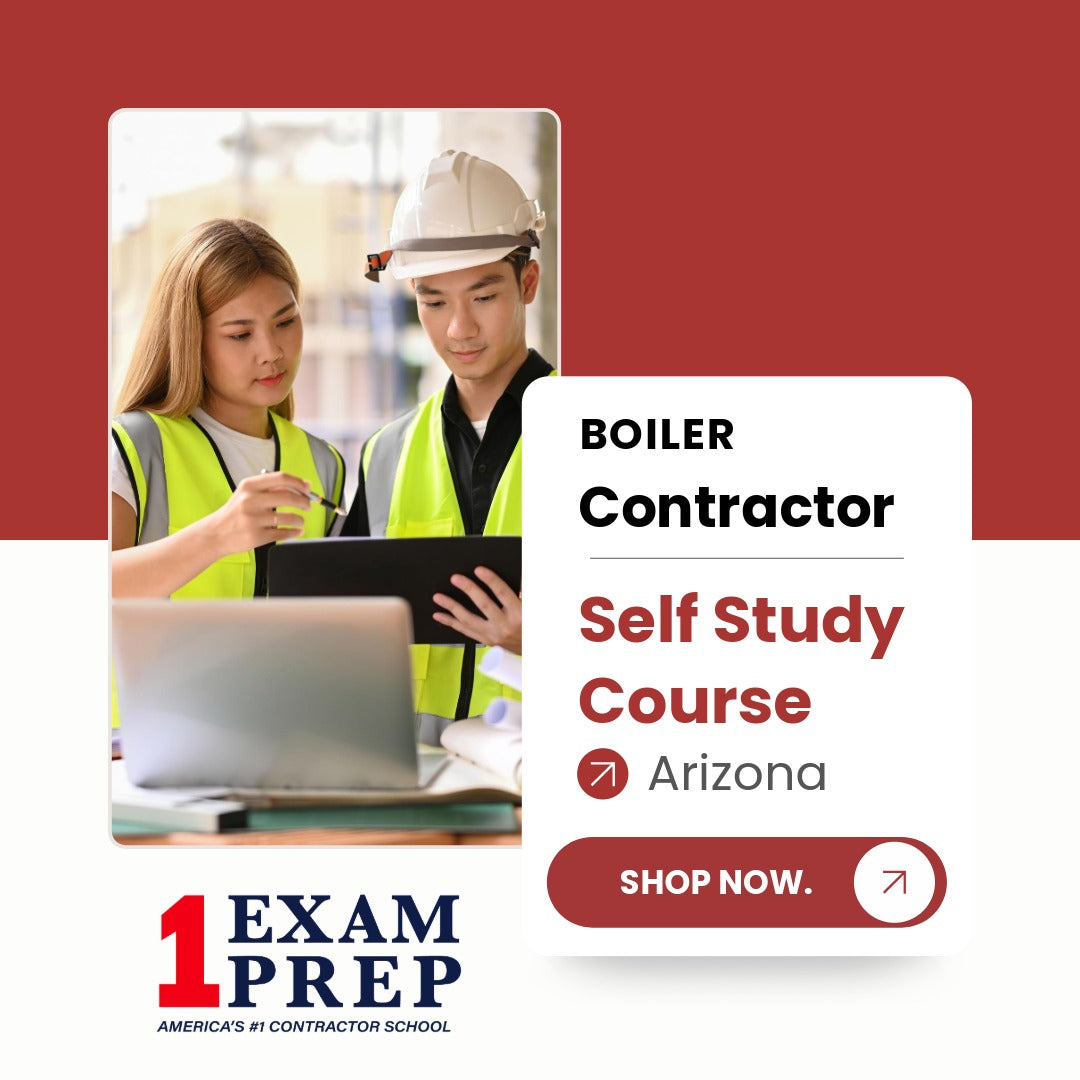 Arizona Boiler Contractor R-4R Self Study Course