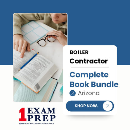 Arizona Boiler Contractor R-4R Complete Book Bundle