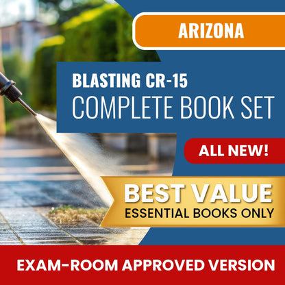 Arizona Blasting Residential / Commercial Contractor (CR-15) Books Allowed into Exam Package