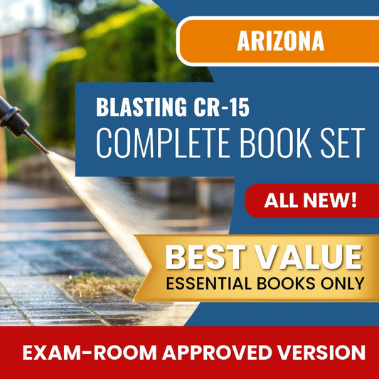 Arizona Blasting Residential / Commercial Contractor (CR-15) Books Allowed into Exam Package