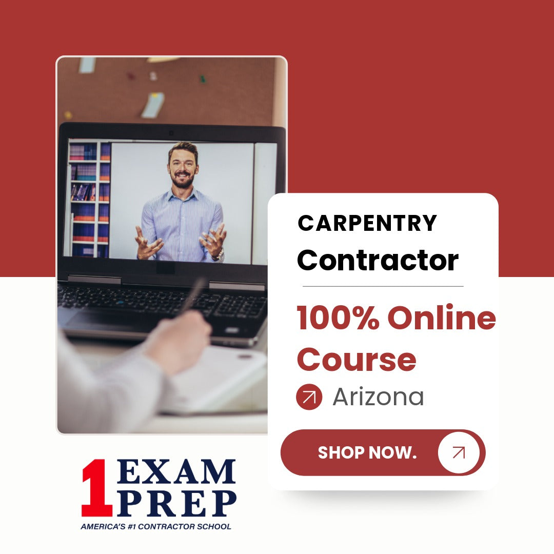 Arizona Finish Carpentry (CR-60) 100% Online Course