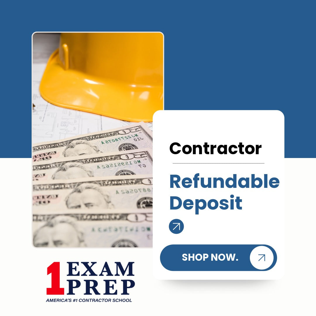 Arizona Drywall Contractor R-10 Refundable Deposit
