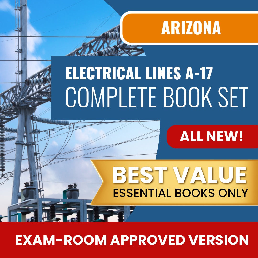 Arizona Electrical and Transmission Lines Commercial Contractor (A-17) Books Allowed into Exam Package